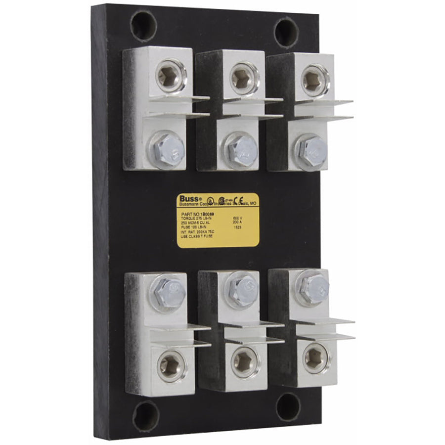 1B0089 Bussmannn  Fuse Block 600V  200A - Essential Electric Supply