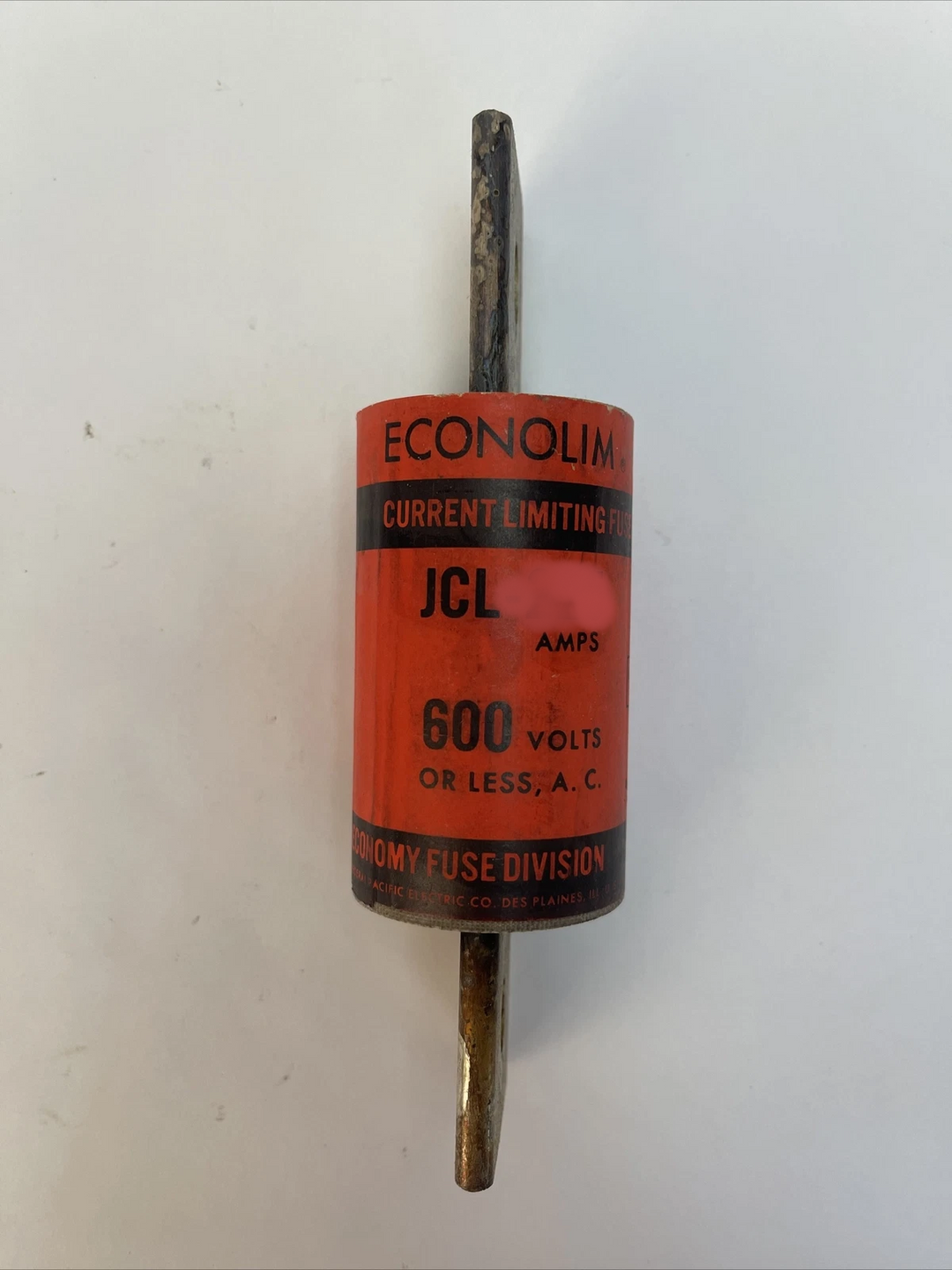 Economy Fuse JCL-175 - Class J Fuse 175A 600V (200kA AIC)