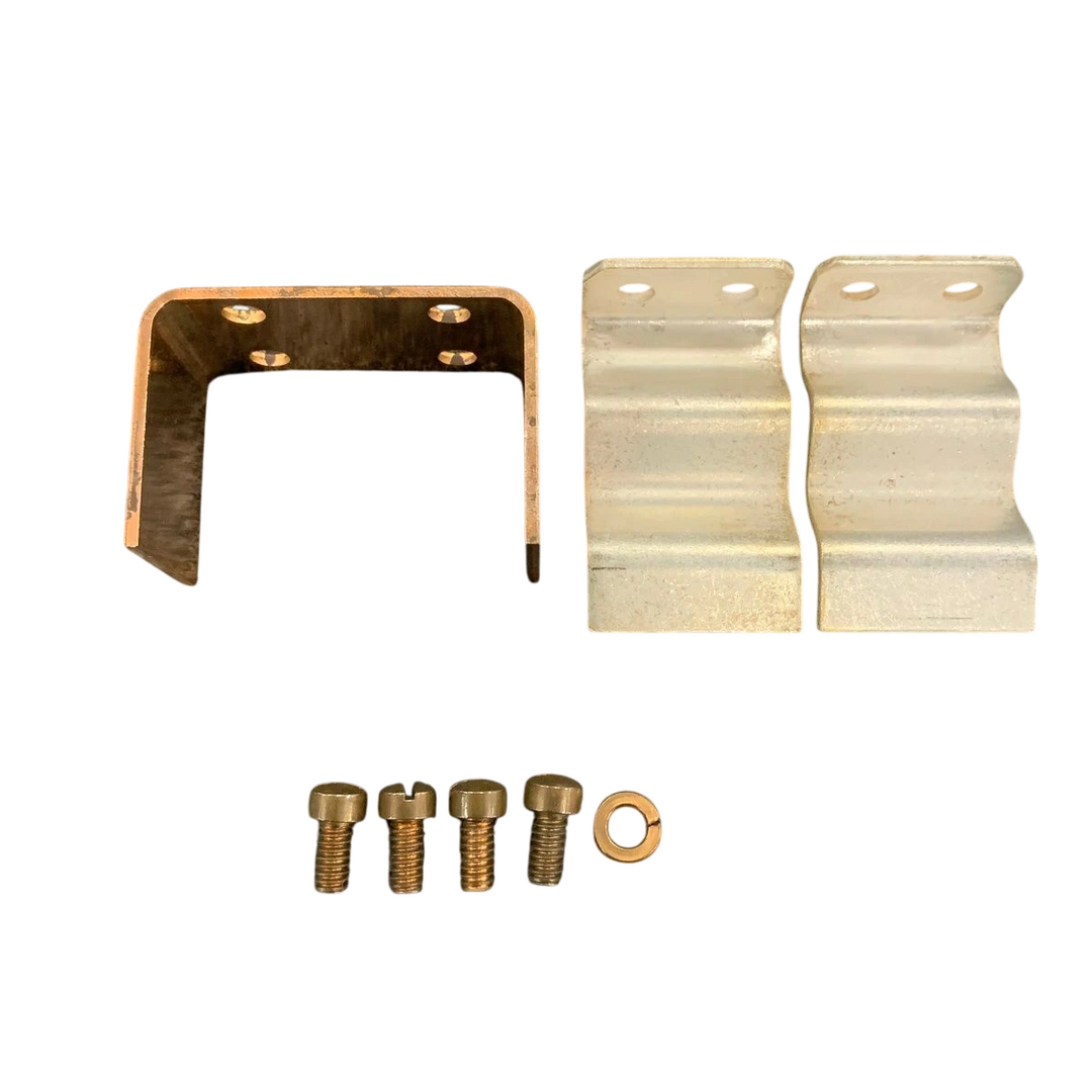 Mersen 9F61BNW451 - Fuse Clip 600V/450A (Nickel-Plated Copper Construction)