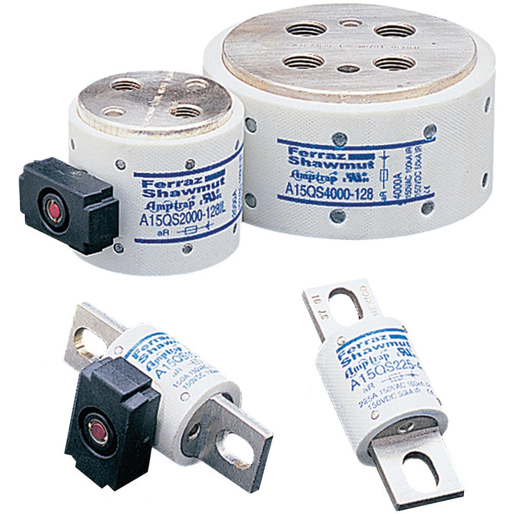 A15QS100-4 Mersen Amp-Trap Low Voltage Fuse
 150V  100A Fuse - Essential Electric Supply