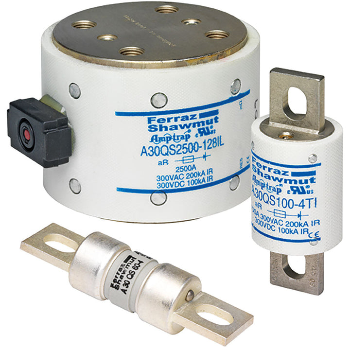 A30QS125-4 Mersen Amp-Trap Low Voltage Fuse
 300V  125A Fuse - Essential Electric Supply