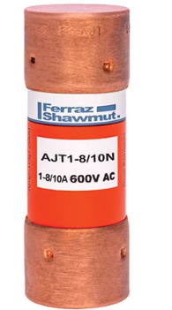 Mersen AJT1-8/10 - Class J Fuse 1A 600V (200kA AIC)