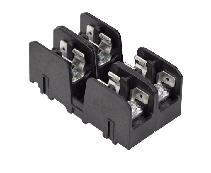 Eaton BM603-2SQ - M-Type Fuse Block 600V 30A (Screw with Quick Connect Mounting)