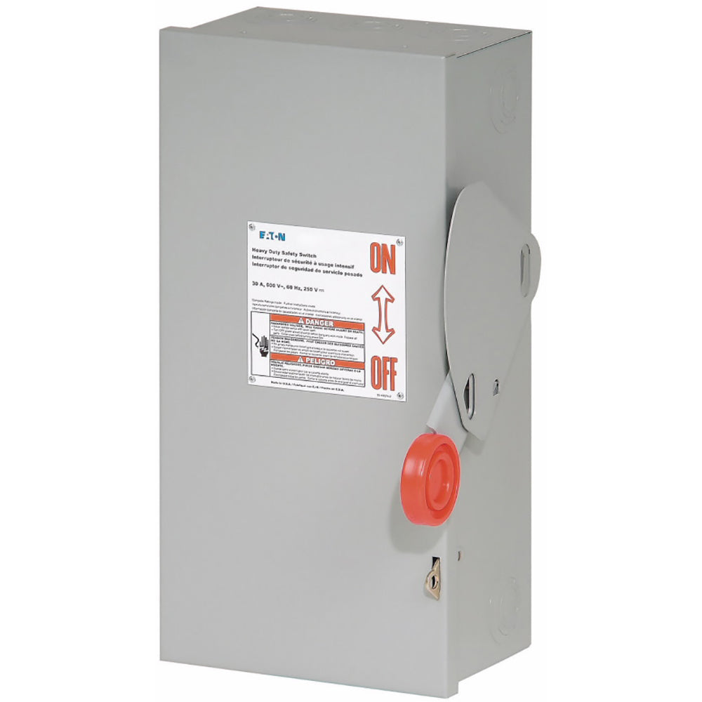 DH262FGK Cutler Hammer DH Series Disconnect  600V 60A  Switch - Essential Electric Supply