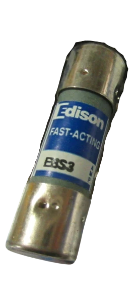 Edison Fuses EBS3 - Midget Fuse 3A 600V (10kA AIC Rating)