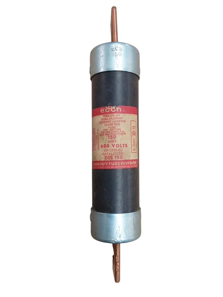 Economy ECS-150 - Current-Limiting Fuse 150A (600V AC Low Voltage Protection)