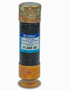Littelfuse FLNR-040 - RK5 Time-Delay Fuse 40A 250V (200kA AIC)