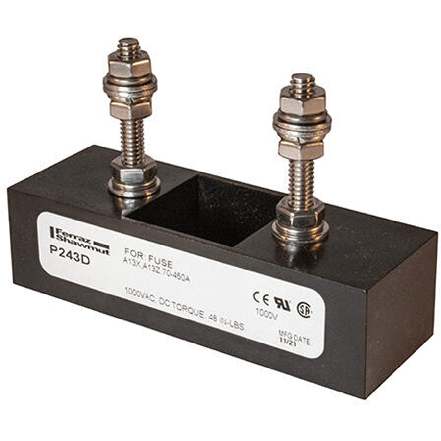 P243D Mersen P243 Series Fuse Block 1200V  450A - Essential Electric Supply