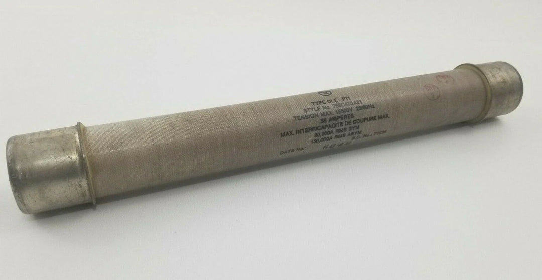 Westinghouse 758C433A50 - CLE Class E Fuse 25A (15,500V Medium Voltage)