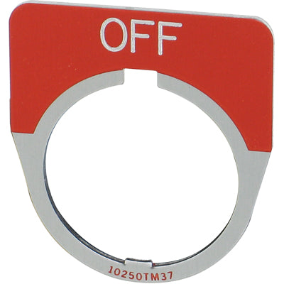 Cutler Hammer 10250TM24 - Pushbutton Switch Accessory (CSA/UL Certified, 1.75" Square)