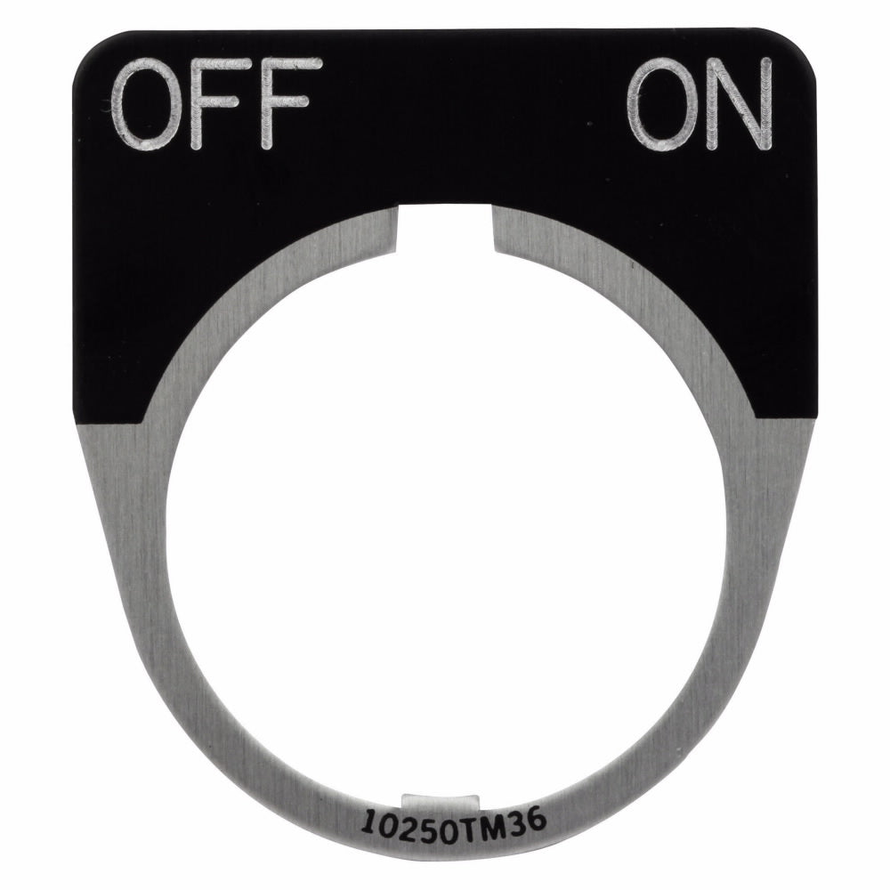 Cutler Hammer 10250TM48 - Pushbutton Switch Accessory (1.75" Square Metal Housing)