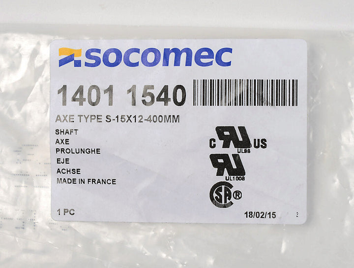 Socomec 14011540 - Switch Accessory for PLP Frames (5 lb Industrial Component)