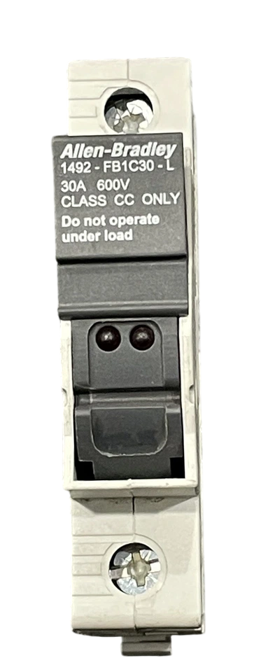 Allen-Bradley 1492-FB1C30 - Class CC Fuse Block 30A 600V (UL/IEC Compliant)
