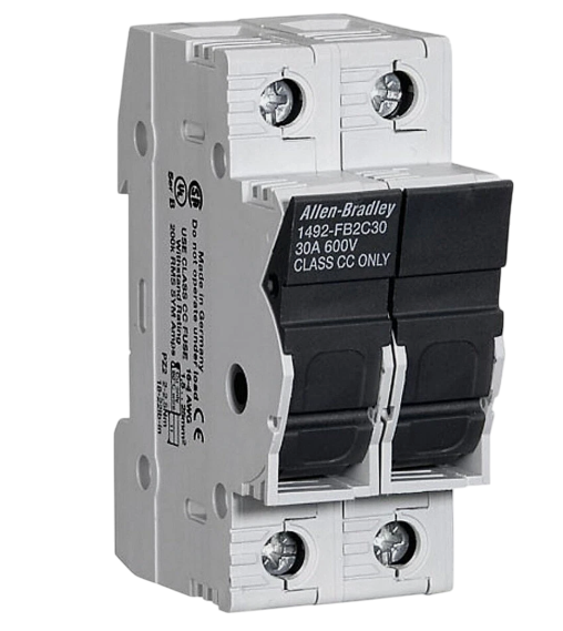 Allen Bradley 1492-FB2C30-L - 30mm Fuse Holder 16A 500V AC/DC (Screw Terminal)