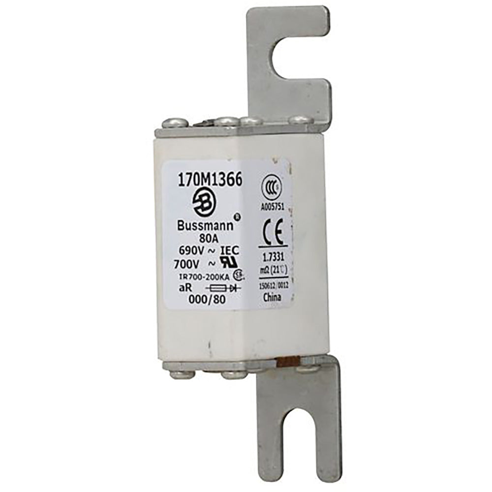 Bussmann 170M1366 - NH Fuse 80A (200kA@690V aR Class)