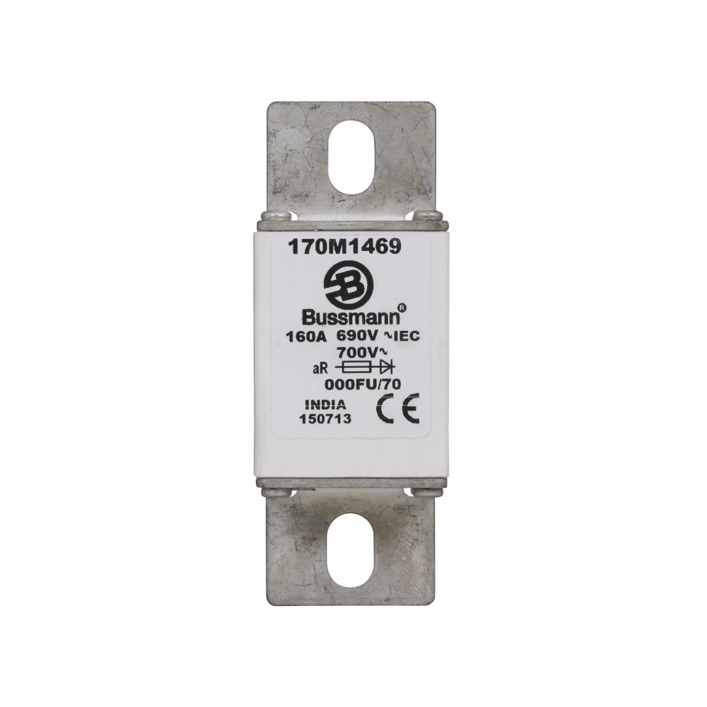 Bussmann 170M1469 - NH000 Fuse 160A@690V (200kA AIC)