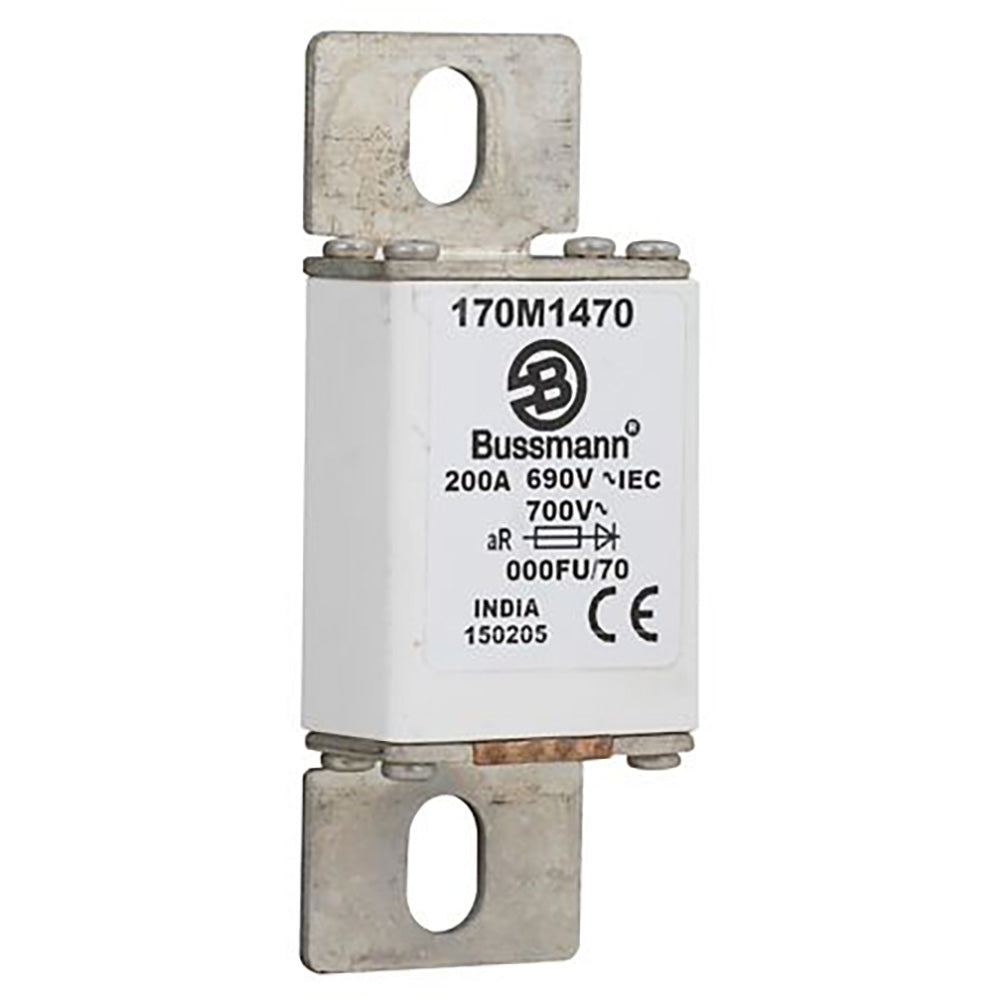 Bussmann 170M1470 - BS88 Fuse 200A (690V AC, 200kA AIC)