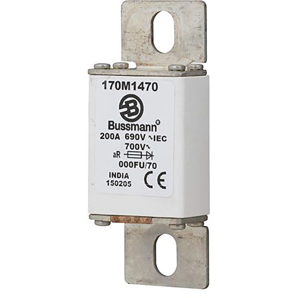 Bussmann 170M1470 - BS88 Fuse 200A (690V AC, 200kA AIC)