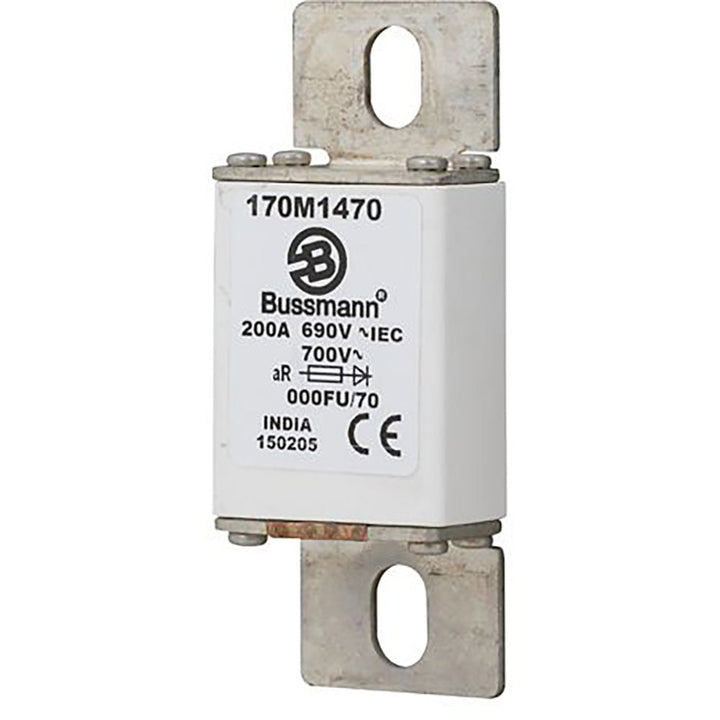 Bussmann 170M1470 - BS88 Fuse 200A (690V AC, 200kA AIC)