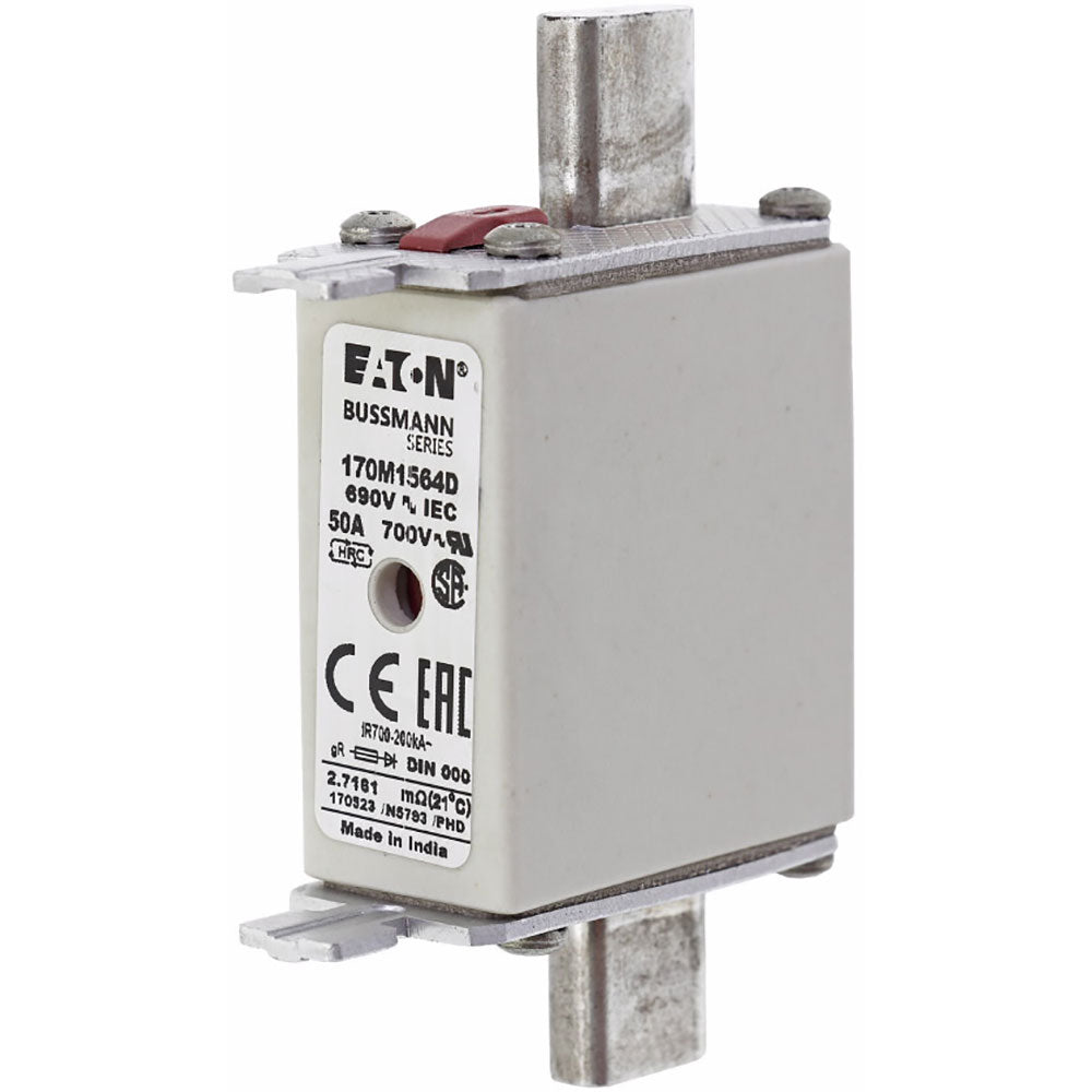 Bussmannn 170M1564D - NH Fuse 50A (690V, 200kA AIC)