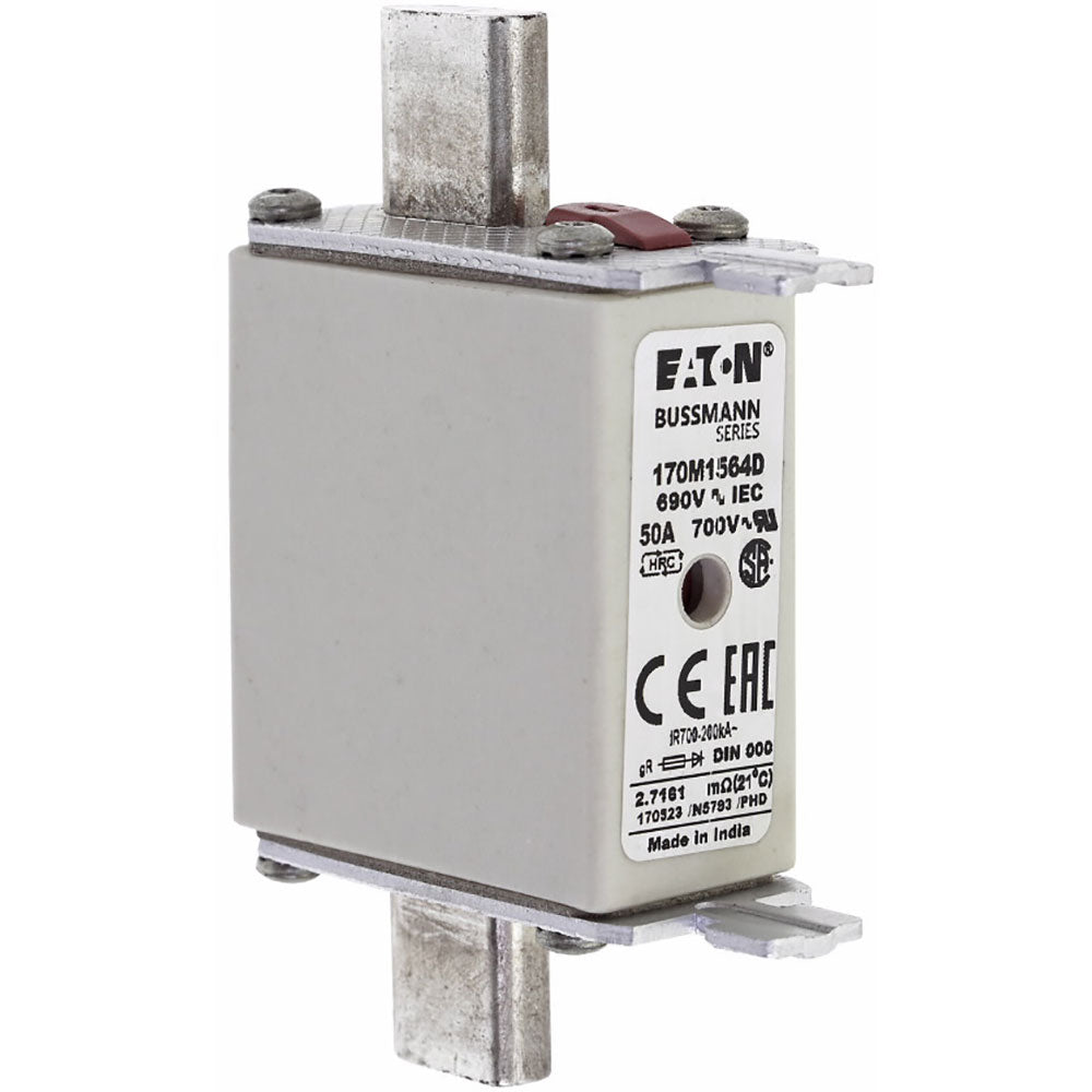 Bussmannn 170M1564D - NH Fuse 50A (690V, 200kA AIC)