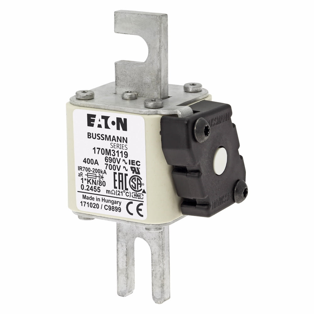 170M3119 Bussmann  Low Voltage Fuse
 690V  400A Fuse - Essential Electric Supply