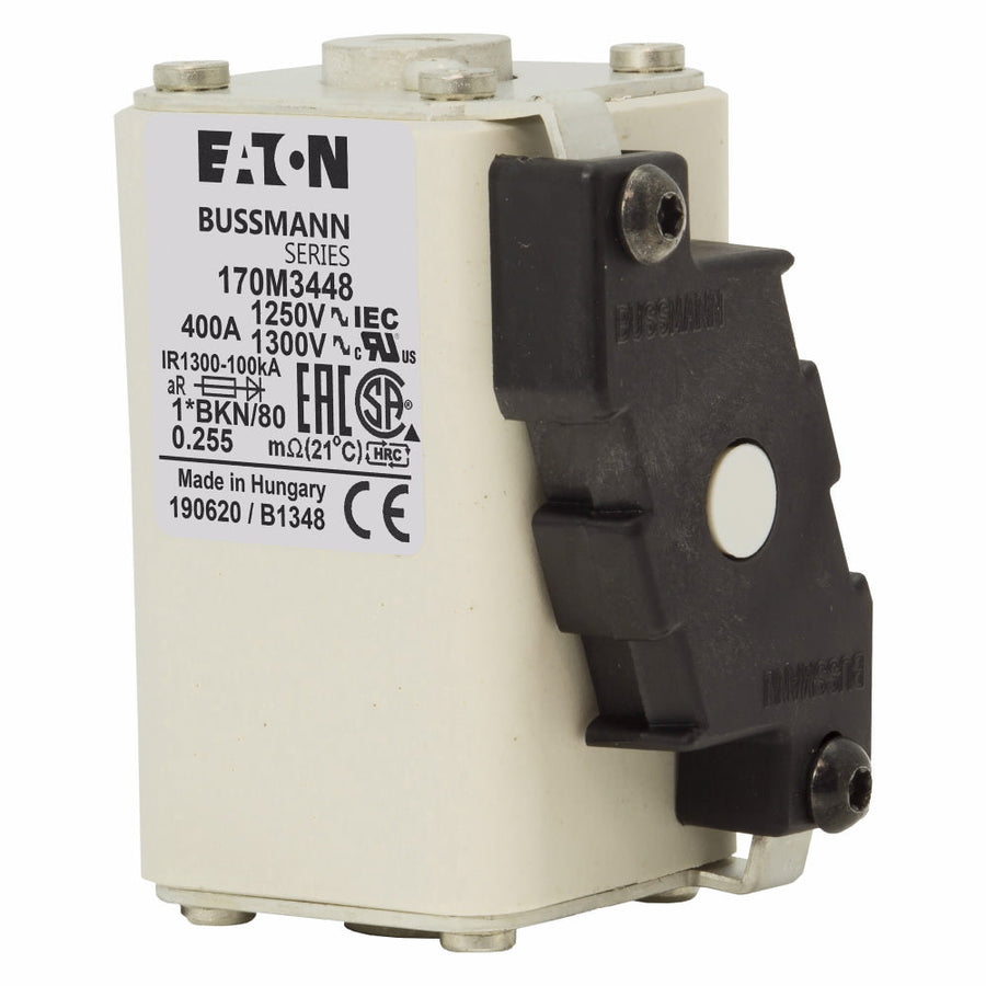 170M3448 Bussmann  Low Voltage Fuse
 1250V  400A Fuse - Essential Electric Supply