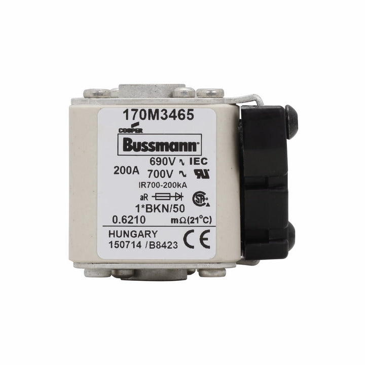 Bussmann 170M3465 - BKN Fuse 690V 200A (aR Class High-Speed Protection)