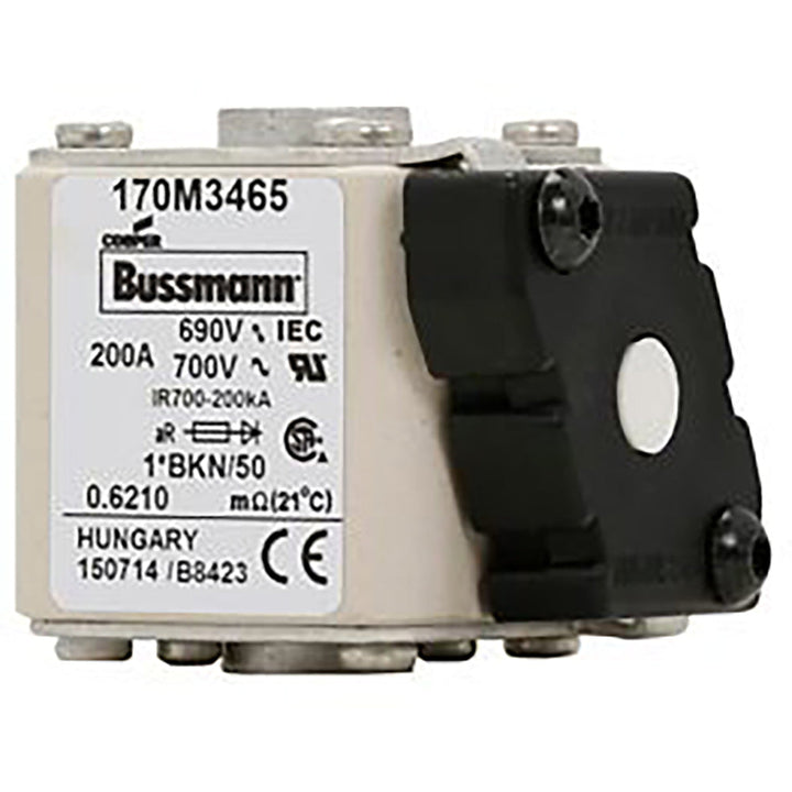 Bussmann 170M3465 - BKN Fuse 690V 200A (aR Class High-Speed Protection)