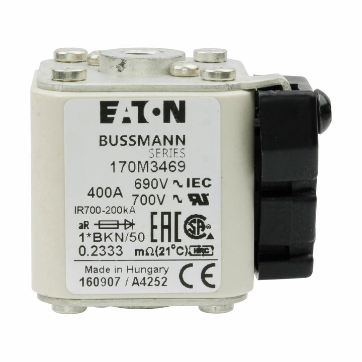 Bussmannn 170M3469 - NH Fuse 400A (690V, 200kA AIC)