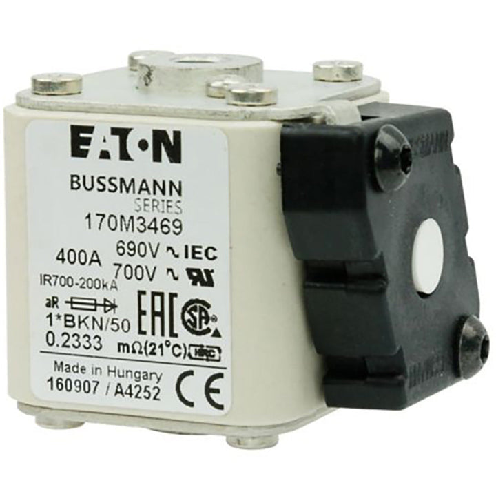 Bussmannn 170M3469 - NH Fuse 400A (690V, 200kA AIC)