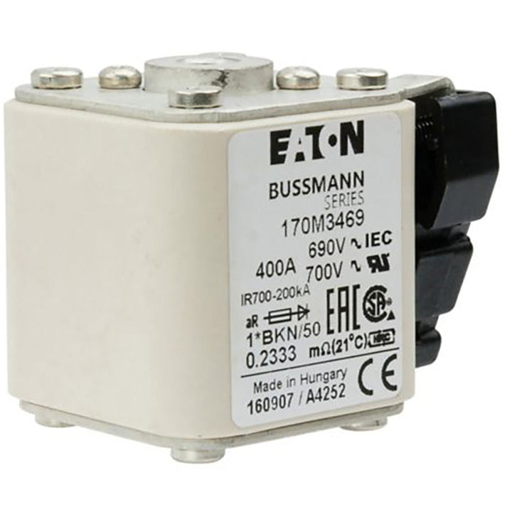 Bussmannn 170M3469 - NH Fuse 400A (690V, 200kA AIC)