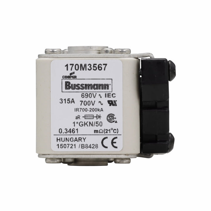 Bussmann 170M3567 - NH Fuse 315A 700V (200kA AIC)