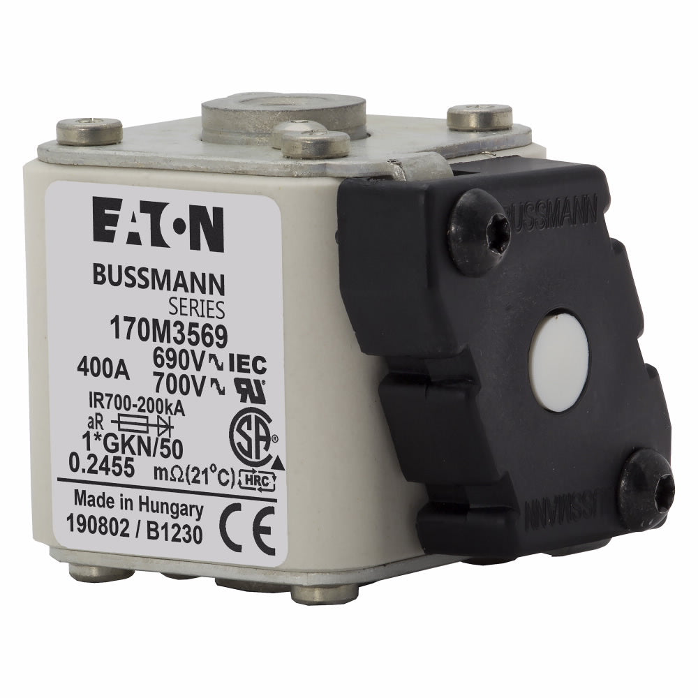 Bussmann 170M3569 - NH Fuse 400A (700V AC, 200kA AIC)