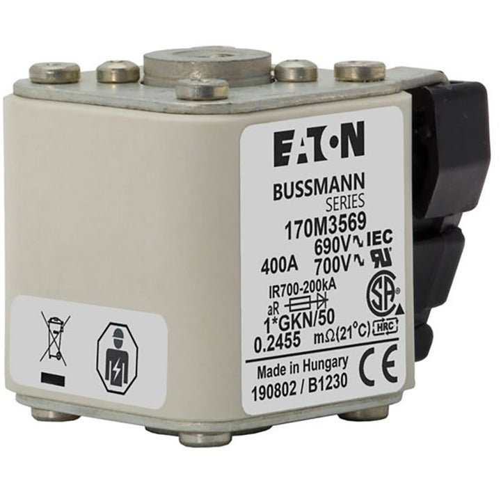 Bussmann 170M3569 - NH Fuse 400A (700V AC, 200kA AIC)