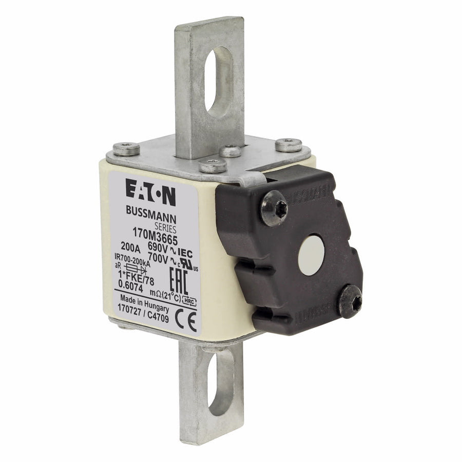 170M3665 Bussmann  Low Voltage Fuse
 690V  200A Fuse - Essential Electric Supply