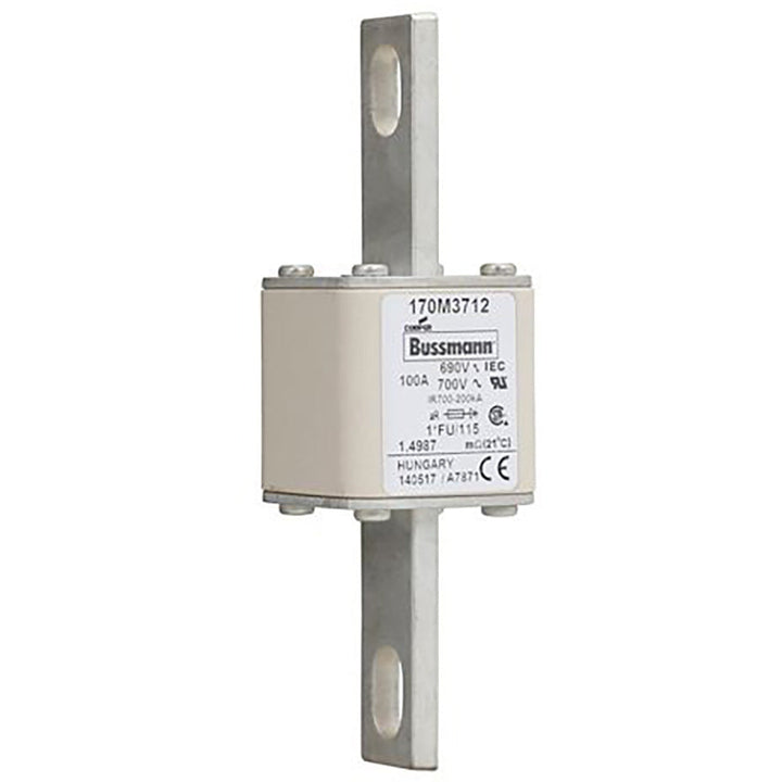 Bussmannn 170M3712 - US-Style Fuse 100A (690V, 200kA AIC)