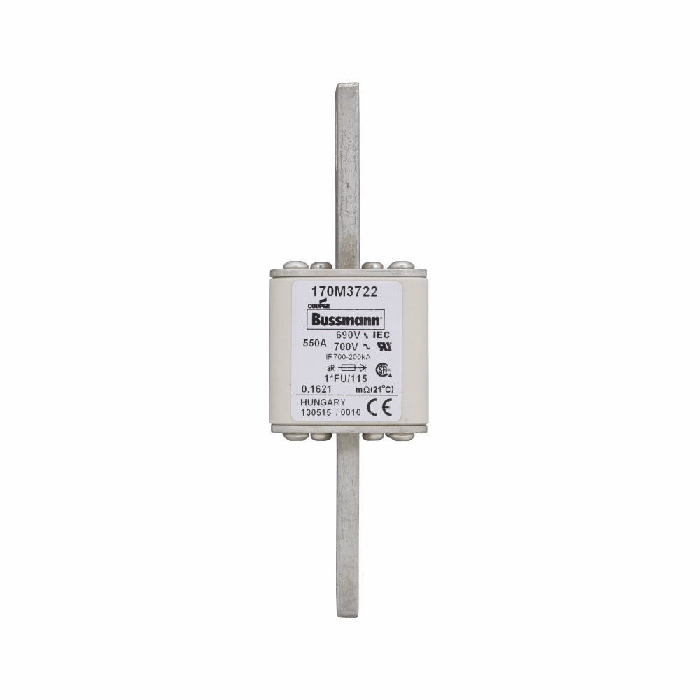 Bussmann 170M3722 Low Voltage 690V 550A Fuse - Essential Electric Supply
