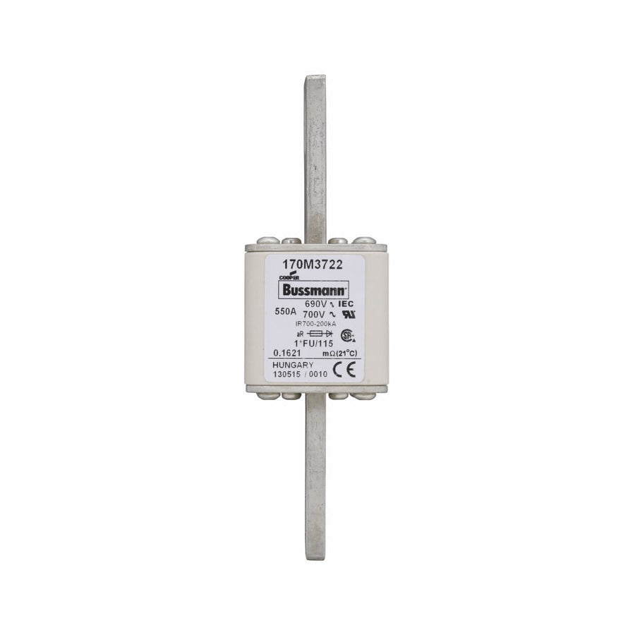 Bussmann 170M3722 Low Voltage 690V 550A Fuse - Essential Electric Supply