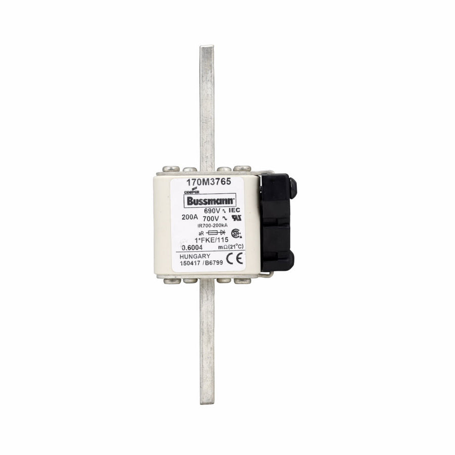 170M3765 Bussmann  Low Voltage Fuse
 690V  200A Fuse - Essential Electric Supply