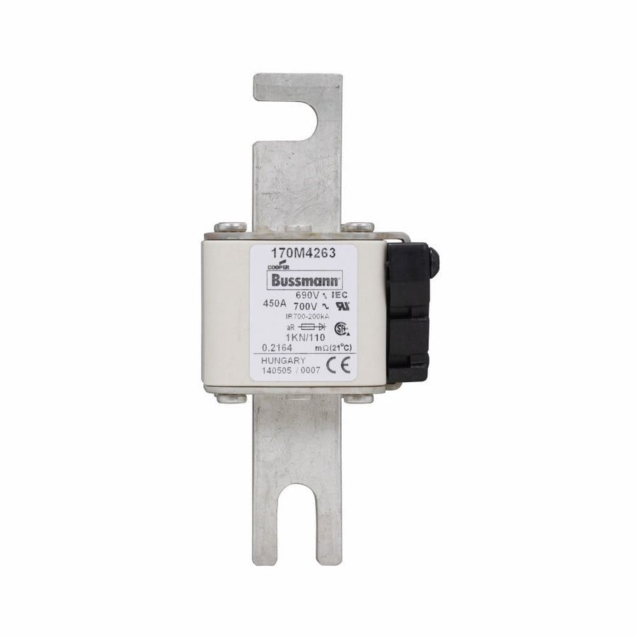 170M4263 Bussmann  Low Voltage Fuse
 690V  450A Fuse - Essential Electric Supply
