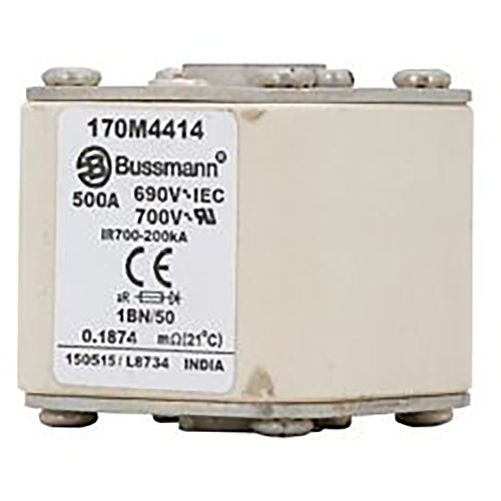 Bussmann 170M4414 - Class aR Fuse 500A (200kA@690V Interrupt Rating)