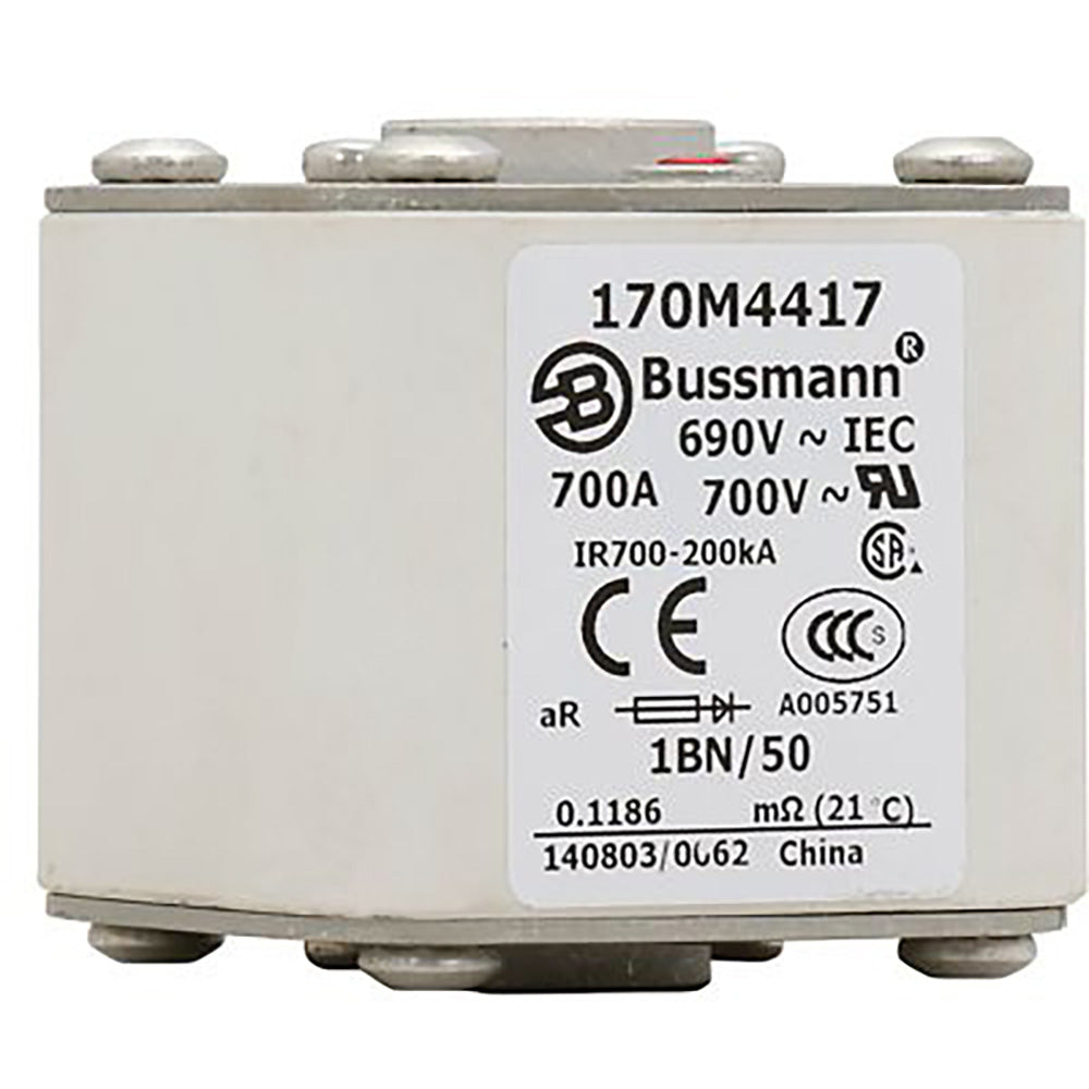 Bussmann 170M4417 - Type B Fuse 700A (690V, 200kA AIC)