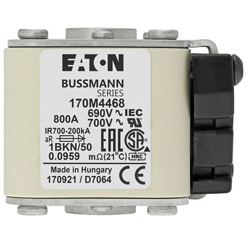 Bussmann 170M4468 - Type B Fuse 800A@690V (200kA AIC)