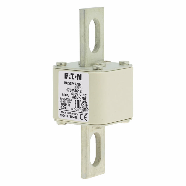 170M4618 Bussmann 170M Low Voltage Fuse
 690V   Fuse - Essential Electric Supply