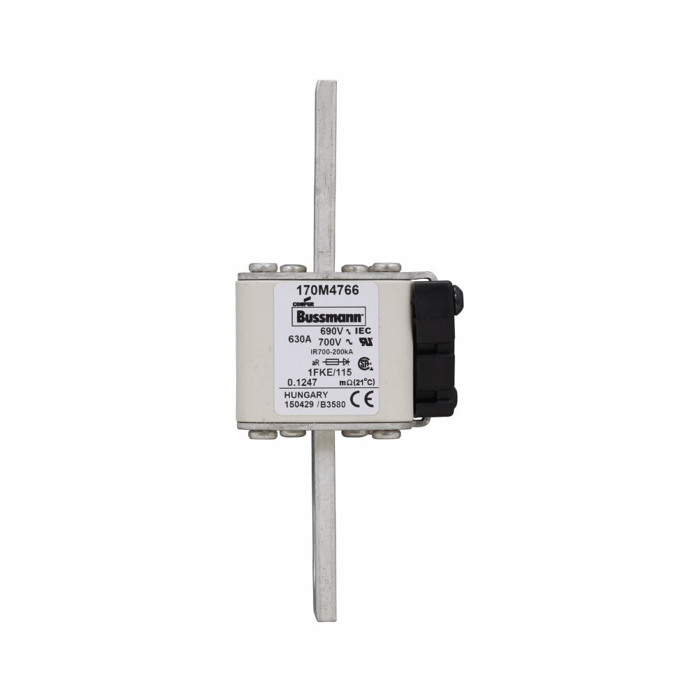 Bussmann 170M4766 - Semiconductor Fuse 690V 200kA AIC (Bolt-On Connection)
