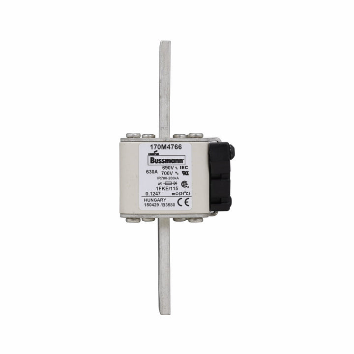 Bussmann 170M4766 - Semiconductor Fuse 690V 200kA AIC (Bolt-On Connection)