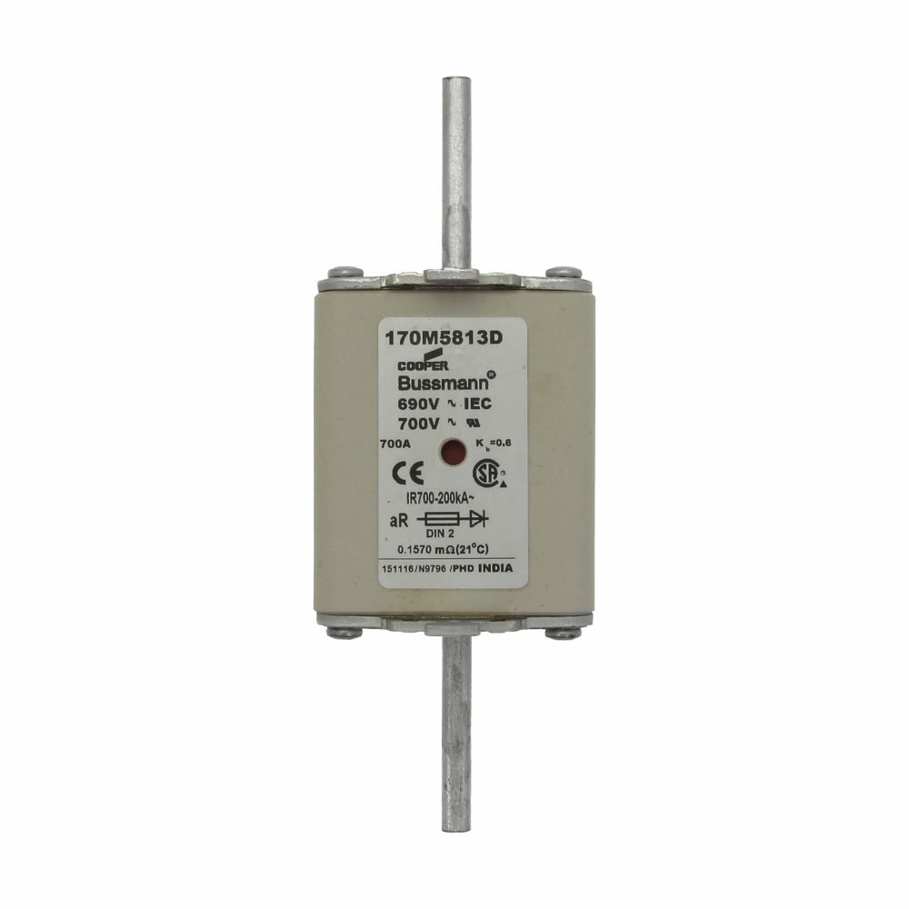 Bussmann 170M5813D - DIN-Type Fuse 700A (690V, 200kA AIC)