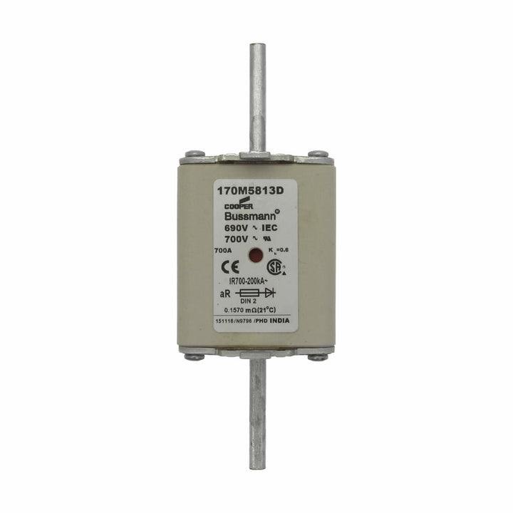 Bussmann 170M5813D - DIN-Type Fuse 700A (690V, 200kA AIC)
