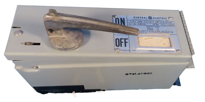 General Electric QMR361L - Fusible Safety Switch 600V/30A (200kA AIC @480V)